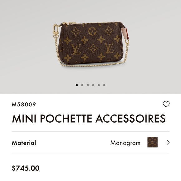 Mini Pochette Accessories - Picture 1 of 8